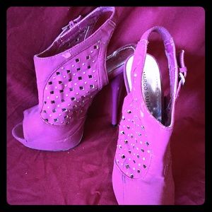 Marco Santi Suede Stiletto Heels